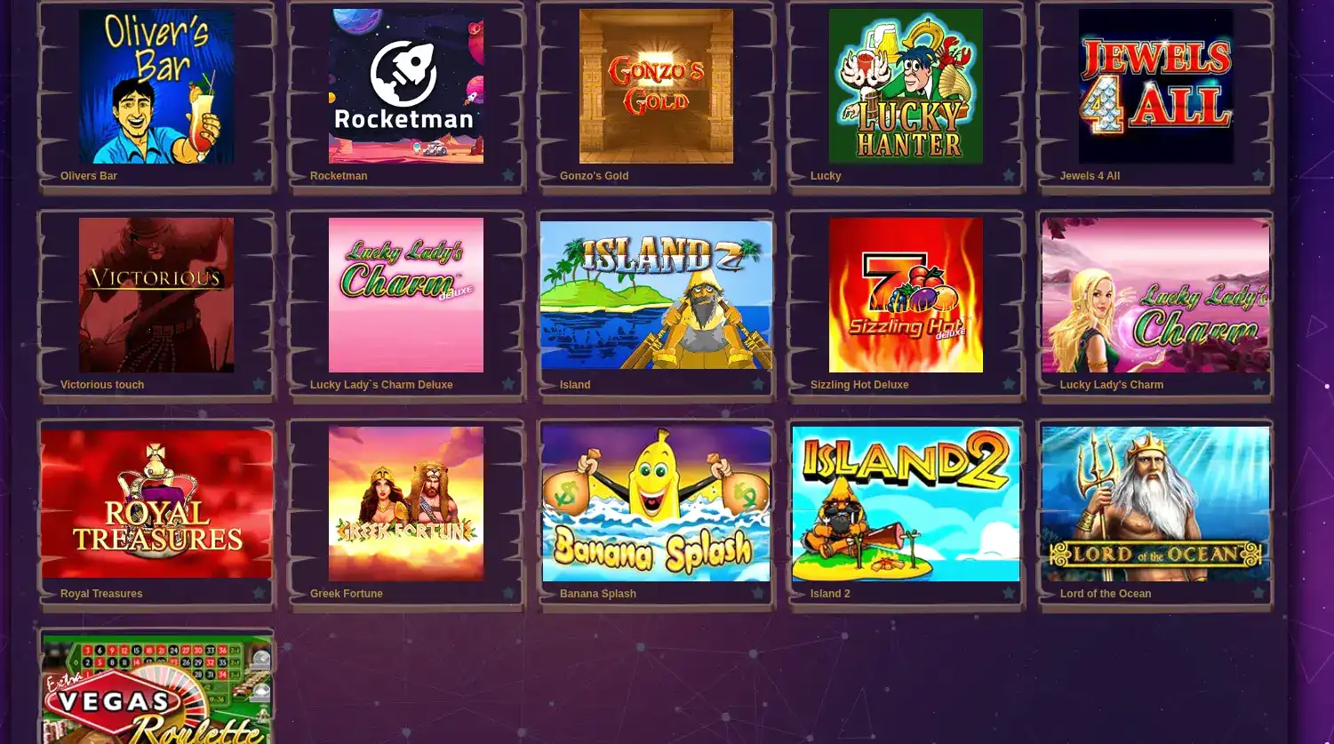 Интерфейс казино Бабосс для новых игроков